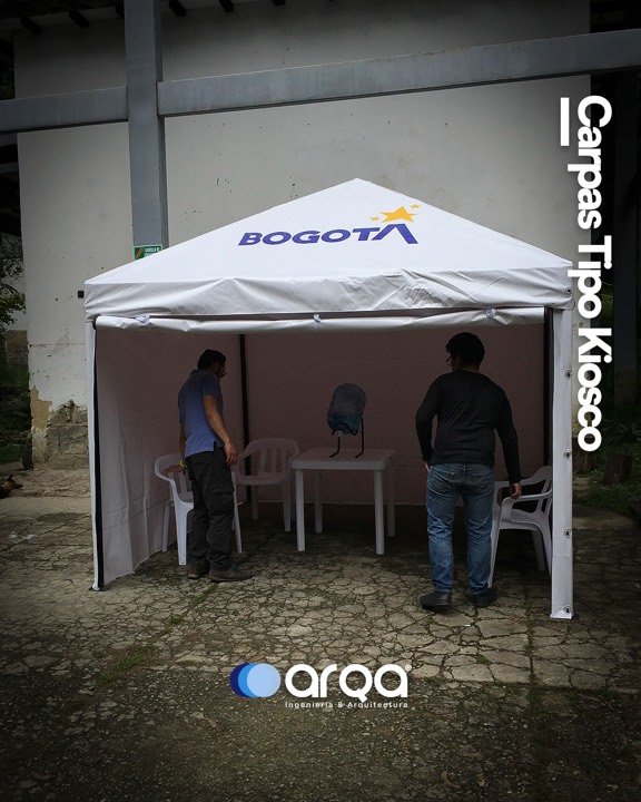 Kiosco publicitario personalizado de ARQA